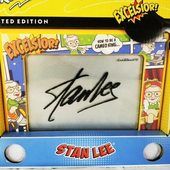 Etch A Sketch Stan Lee 60th Anniversary Limited Edition Excelsior 2020 - Picture 2 of 7